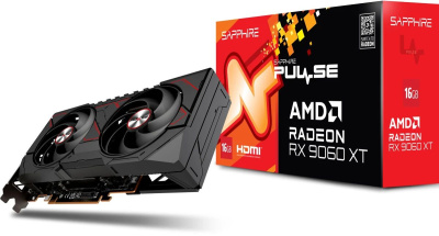 ���������� Sapphire AMD Radeon RX 9060 XT Pulse Gaming OC 16Gb, Ret (11350-03-20G) 