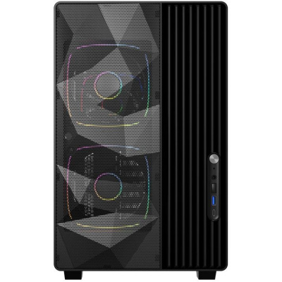 ������ Powercase TX5 ARGB, TG, Type-C, 3x 120�� ARGB PWM Fans, ������, ATX  (CTX5AB-A3)