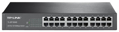 TP-Link TL-SF1024D 24-�������� 10/100 ����/� ����������/����������� � ������ ���������� SMB