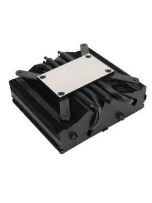����� Thermalright AXP90-X53 BLACK (4-pin PWM, 38mm, Ni/Cu, 4x6mm, 1x92mm, 42.58CFM, 22.4dBA, 2700RPM, S:AM5/AM4, black)