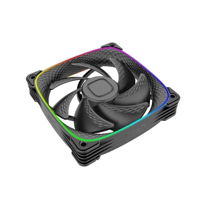 ���������� Geometric Future Squama 2503B Single Pack / 120mm, 2000 RPM, 69.11 CFM, 29.0 dBA, 5V ARGB, Black / 1F2503B112001