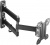 Кронштейн Ultramounts UM896 для телевизора, настенный, 13-27", до 30 кг, выдвижной, наклонный, поворотный, чёрный Кронштейн Ultramounts UM896 для телевизора, настенный, 13-27", до 30 кг, выдвижной, наклонный, поворотный, чёрный