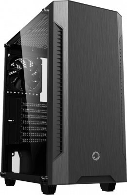 ������ GameMax Fortress TG ATX, mATX, Mini-ITX, Midi-Tower, ��� ��, � �����, 2xUSB 2.0, USB 3.0, Audio