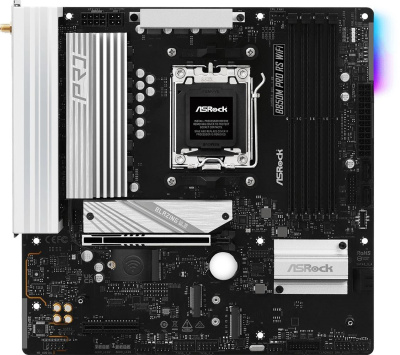 ����������� ����� ASRock B850M PRO RS WIFI, Socket AM5, AMD B850, mATX, Ret
