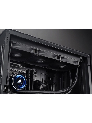 �������� �������� ���������� Chieftec ICEBERG 360 Dark CLC-360-BLK LGA1700/1200/115X/AM5/AM4 (TDP 350W, ARGB PUMP, PWM, TRIPLE FAN 120mm) RET