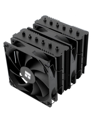 ����� Thermalright Peerless Assassin 120 SE Black LGA115X/1200/1700/1851 (Dual Tower, 2x120mm PWM Fan, ������ ���������, 6 ����. ������ 6��) / TRPA120SEB