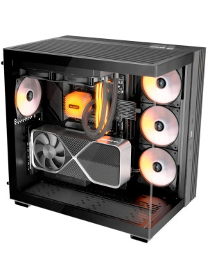 ����� ��� ������� be quiet! LIGHT WINGS LX 120mm PWM Reverse (120x120x25mm, 4-pin PWM, ARGB, 48.8CFM, 28.5dBA, 1500RPM, Black)