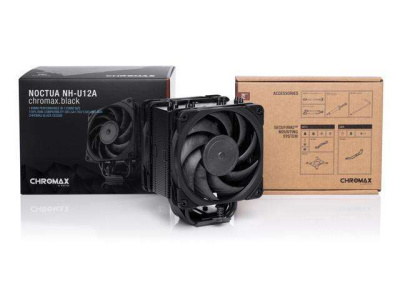 ����� Noctua NH-U12A chromax.black (NH-U12A chromax.black) LGA 1700/1200/115X/2011/-3/2066/AM4/AM5 TDP 169�� Black RTL