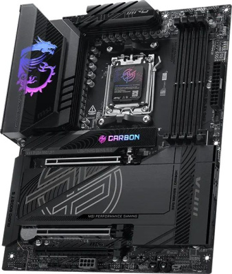 ����������� ����� MSI MPG X870E CARBON MAX WIFI, Socket AM5, AMD X870E, ATX, Ret