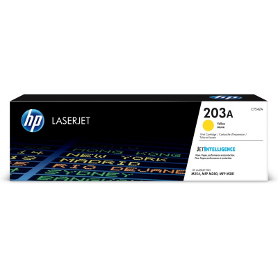 K������� HP 203A Yellow CLJ Pro MFP M254/280/281 (CF542A)