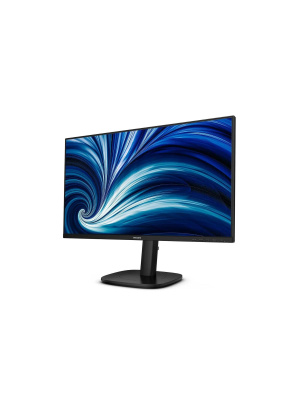 ������� Philips 24B2U3301 23.8" 2560x1440 WLED 16:9 IPS 350cd, 1500:1, 4ms, 50M:1, 178�/178�, HDMI, DP, USB Hub: 4xUSB3.2, USB-C(90W), RJ45, Speak, 120Hz, Tilt, Height, Swivel, Pivot, Internal, VESA, Black,3y