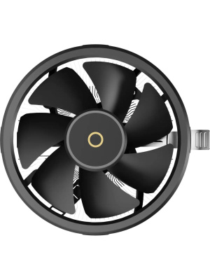 ����� ��� ���������� Ocypus Beta A10 BK (75W, 3-pin, 67mm, Al, 1x124mm, 40CFM, 29.5dBA, 2000RPM, S: 1851/1700/115X/1200, AM5/AM4, black)