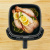 Аэрогриль Tefal EY5528E0 1670Вт черный/серебристый Аэрогриль Tefal EY5528E0 1670Вт черный/серебристый