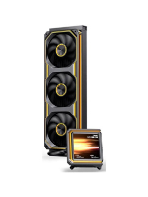 �������� �������� ���������� JONSBO TX-360 Black LGA 1851/1700/1200/115X/AM5/AM4 (TDP 320W, ARGB FAN and ARGB LCD Display PUMP,  PWM, TRIPLE FAN 120mm, ������) RET