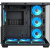 ������ XASTRA QW500 7ARGB-C10-UC Black ATX/Aquarium/Screewless/7x120mm ARGB PWM FM fans/Argb+PWM HUB 10port/Type-C/ QW500-7FM12A-C10-UC