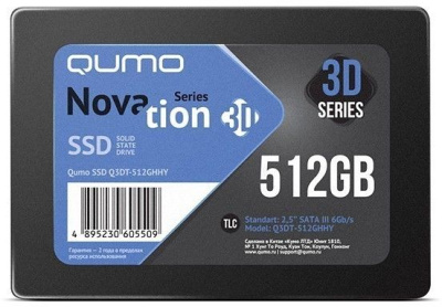 ���������� QUMO SSD 512GB QM Novation Q3DT-512GHHY {SATA3.0}