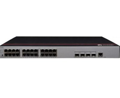 ����������� ���������� Huawei S5735-L24P4X-A1 98011318-SET1 � 24 ������� GE Base-T PoE+, 4 ������� 10GE SFP+