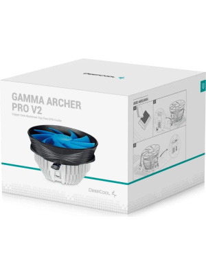 ����� Deepcool Gamma Archer Pro V2 Soc-AM5/AM4/1151/1200/1700 4-pin 18-21dB Al+Cu 110W 315gr Ret (G-U-ARCHER-ARNNNN-G-2)