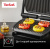 Электрогриль Tefal Optigrill+ GC717810 2000Вт черный/серый Электрогриль Tefal Optigrill+ GC717810 2000Вт черный/серый