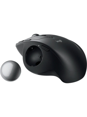 ������� Logitech Trackball MX Ergo S ���������� ���������� 2048dpi �������. BT/Radio USB (910-007261)