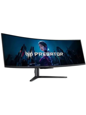 ������� Acer Predator X49Xbmipphuzx 49" 1800R, 32:9, QD-OLED, DQHD, 0,03ms, 250cd, 240Hz, HDMI, 2xDP, USB, USB-C, SPK, HAS
