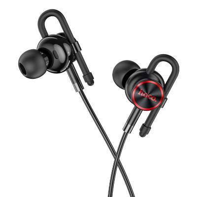�������� HOCO M84/ ��������/ ������ ������/ 1.2�/ 3.5 mm jack/ Black