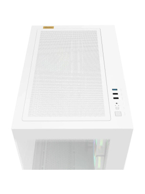 ������ Ocypus Gamma C54 WH ARGB, MATX, USB3.0*1+USB2.0*2, SIDE 2x120mm ARGB, REAR 1x120mm ARGB