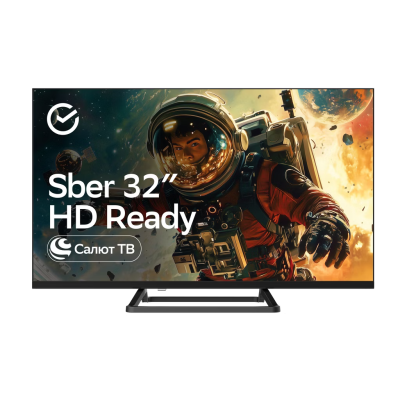 ��������� Sber 32" SDX-32H2128 LED HD 60Hz  ����� �� WiFi Smart TV (RUS) ������