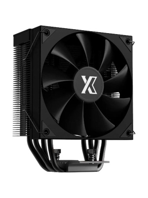 ����� XASTRA AR400 BK LGA1851/1700/1200/115X/AM5/AM4 (TDP 220W, 4 ����.������ , PWM FAN 120mm black , black heatsink) RET