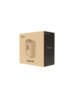 ������ Ocypus Gamma C70 WH ARGB, ATX, USB3.0*1+USB2.0*1, FRONT 3x120mm ARGB, REAR 1x120mm ARGB