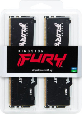 ����������� ������ 64Gb DDR5 6000MHz Kingston Fury Beast RGB KF560C36BBE2AK2-64 2x32Gb KIT
