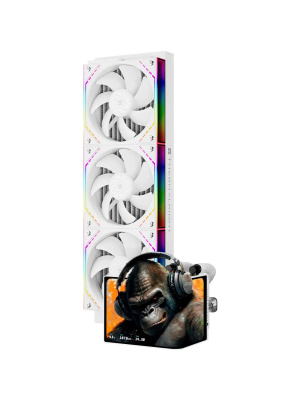 ������� �������� ���������� Thermalright Levita Vision 360 ARGB White / 3x120mm ARGB PWM Fans / TRLV360AW