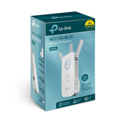��������������� ��������� ������������� ������� Tp-link RE450 AC1750 Wi-Fi: 802.11a/b/g/n/ac �� 1750����/�