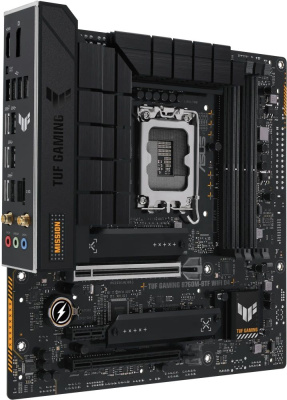 ����������� ����� ASUS TUF GAMING B760M-BTF WIFI D4, Socket LGA 1700, Intel B760, mATX, Ret 90MB1E50-M1EAY0