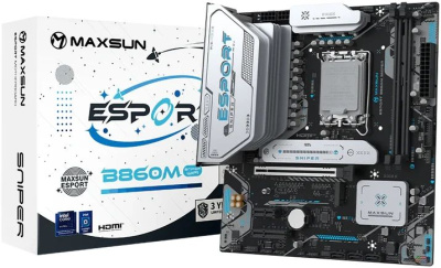 ����������� ����� Maxsun eSport B860M SNIPER WIFI Socket 1851, B860, mATX, Ret