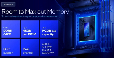 ��������� Intel Core Ultra 7 265 (Arrow Lake, 20C/20T, 2.4/5.3GHz, 36MB, 65W) OEM (AT8076806413)
