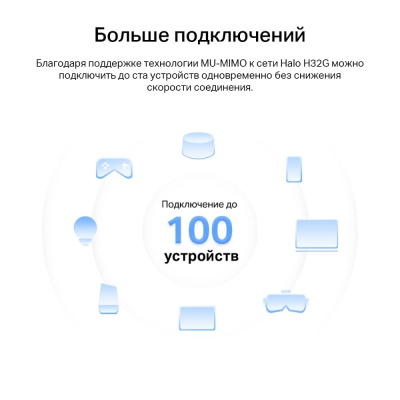 ��������� Mesh ������ Mercusys Halo H32G(2-pack), Wi-Fi 5, AC1200, 2.4/5���, �����