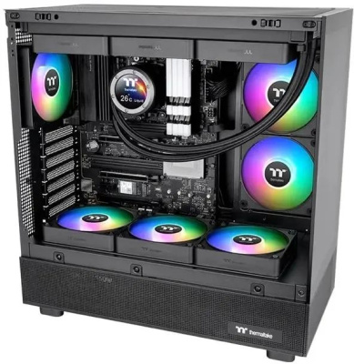 ���������� Thermaltake CT120 EX Sync Reverse, 3��, 120��, 4-pin, 2000��/���, 31.2 ��, ARGB, ������, Ret (CL-F192-PL12SW-A)