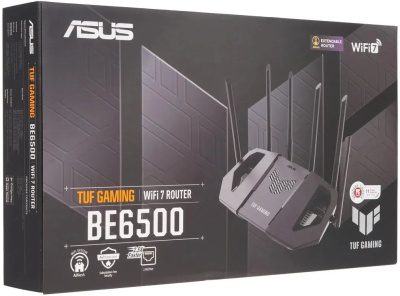 ������ ������������ Asus TUF-BE6500 BE6500 100/1000/2500BASE-T ������ (90IG0920-MO9C00)