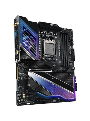 ����������� ����� Asrock X870E NOVA WIFI Socket AM5 AMD X870E 4xDDR5 ATX AC`97 8ch(7.1) 5Gigabit RAID+HDMI