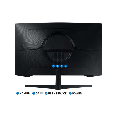 ������� Samsung 27" Odyssey G5 S27CG550EI 2560�1440 VA 165�� 1ms Curved FreeSync HDMI DisplayPort