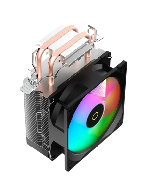 ����� Ocypus Gamma A20 BK ARGB, 92mm FARGB FAN, Top FARGB Panel, 2 HEAT PIPES, 3-PIN, 1900 RPM, 21DBA, HYDRO BEARING, LGA115X/1200/1700/18XX, AM4/AM5