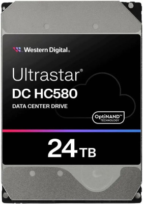 ������� ���� ��������� Western Digital 3.5" 24TB Ultrastar DC HC580 7200RPM SATA3 6Gb/s and 512MB Cache