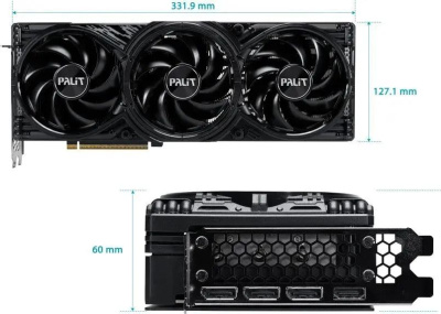 ���������� Palit NVIDIA GeForce RTX 5070 GamingPro OC 12��, GDDR7, OC, Ret NE75070T19K9-GB2050A