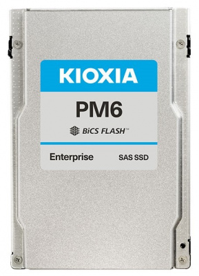 ���������� SSD 400Gb SAS Kioxia PM6-M (KPM61MUG400G) 400 ��, SSD, SAS, ���� ������ 2.5"