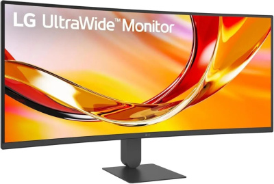 ������� LG 34" UltraWide 34U640B-B ������ VA LED 1ms 3440x1440 144Hz, ���������, ������ (34U640B-B.ARUZ)
