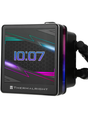 ������� �������� ���������� Thermalright Grand Vision 360 ARGB Soc-AM5/AM4/1151/1200/2066/2011/1700 ������ 4-pin 29.6dB Al LCD Ret (G-VISION-360-BL-ARGB)