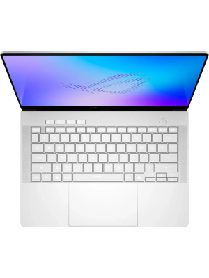 ������� ASUS ROG Zephyrus G14 GU405AW-SY024W, 14" (2880x1800) OLED 120 ��/Intel Core Ultra 9 386H/32 �� DDR5/1024 �� SSD/NVIDIA GeForce RTX 5080 ��� ��������� (16 ��)/Windows 11 Home, ����� (90NR0P83-M000Y0)