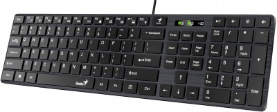 ���������� Genius SlimStar 126, USB, Black (31310017402)