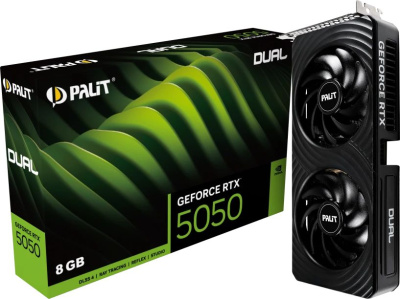 ���������� Palit NVIDIA GeForce RTX 5050 Dual 8Gb (NE65050019P1-GB2070D)